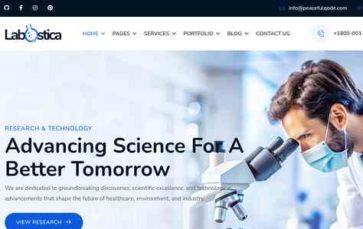 Labstica (screenshot desktop)