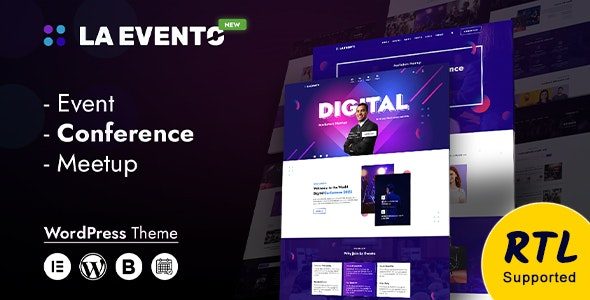 Laevento (ThemeForest)