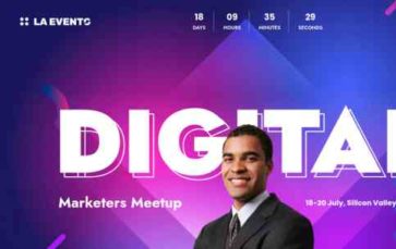 Laevento (screenshot desktop)