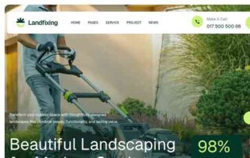 Landfixing (screenshot desktop)