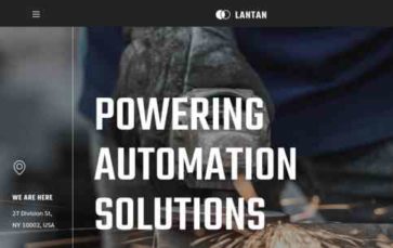 Lantan (screenshot desktop)