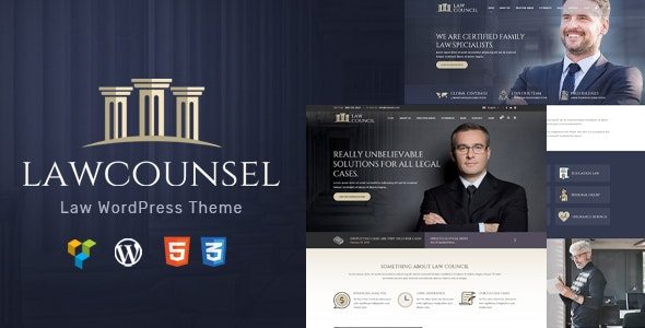 LawCounsel (ThemeForest)