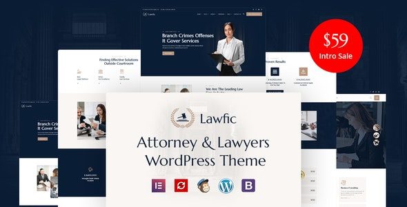 Lawfic (ThemeForest)