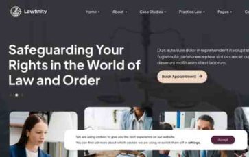 Lawfinity (screenshot desktop)