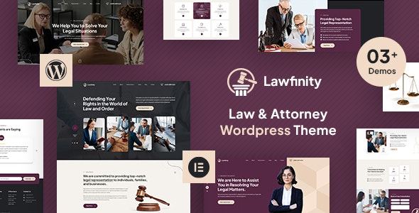 Lawfinity (ThemeForest)