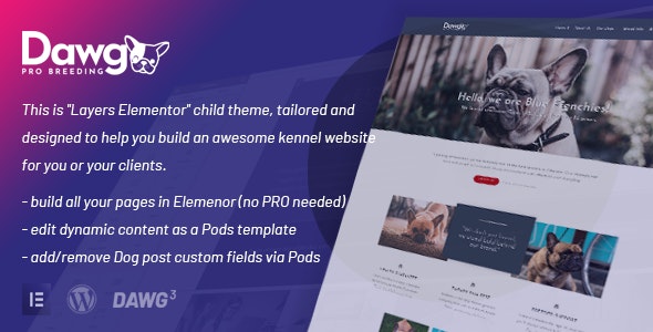 Layers Elementor Dawg3 (ThemeForest)