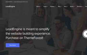 LeadEngine (screenshot desktop)