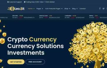 Leo Crypto (screenshot desktop)