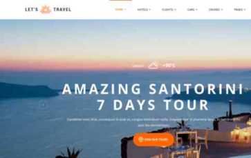 LetsTravel (screenshot desktop)