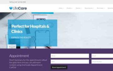 LifeCare (screenshot desktop)