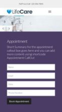 LifeCare (screenshot mobile)