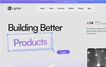 Lighter (screenshot desktop)