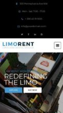 LimoRent (screenshot mobile)
