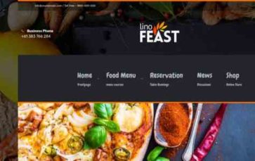 LinoFeast (screenshot desktop)