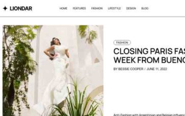 Liondar (screenshot desktop)