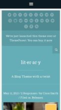 Literary (screenshot mobile)
