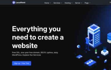 Localhost (screenshot desktop)
