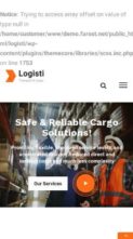 Logisti (screenshot mobile)