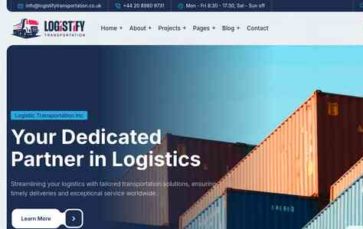 Logistify (screenshot desktop)