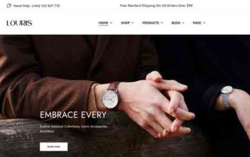 Louris (screenshot desktop)