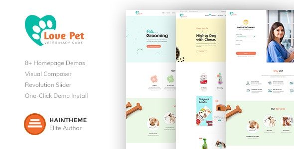 Love Pet (ThemeForest)