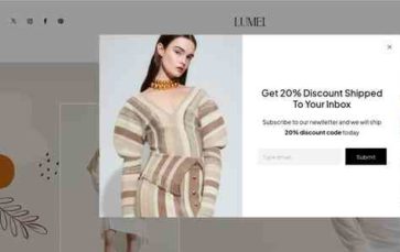 Lumei (screenshot desktop)