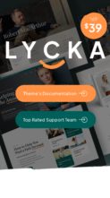 Lycka (BoldThemes) (screenshot mobile)
