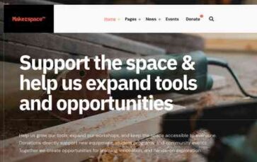 Makerspace (screenshot desktop)