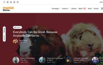 Maniel (screenshot desktop)