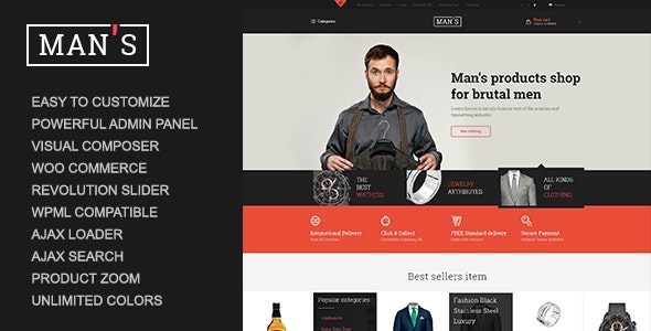 Mans (ThemeForest)