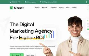 Marketi (screenshot desktop)