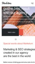 Marketum (screenshot mobile)