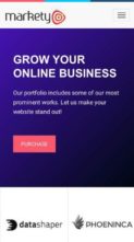 Markety (screenshot mobile)