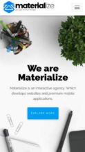 Materialize (TrendyTheme) (screenshot mobile)