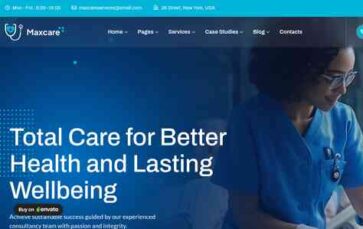 Maxcare (screenshot desktop)