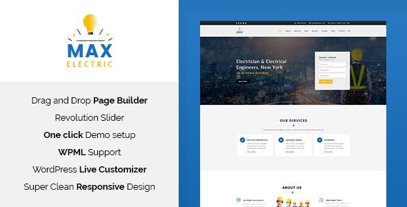 Maxelectric (ThemeForest)