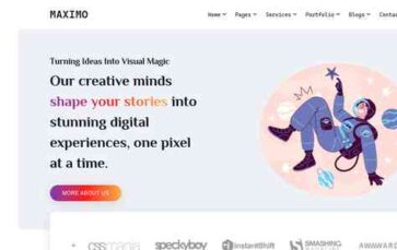 Maximo (VergaTheme) - (screenshot desktop)