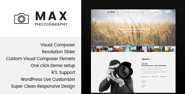MaxPhotograpy (ThemeForest)