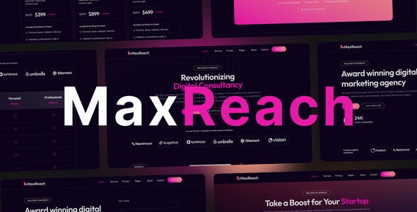 MaxReach (ThemeForest)