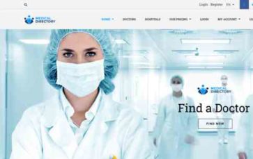 Medical Directory (screenshot desktop)