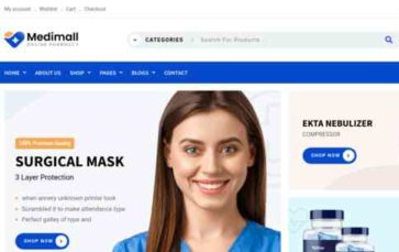 Medimall (screenshot desktop)