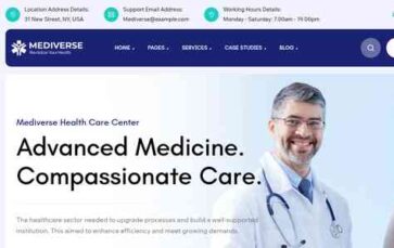 Mediverse (screenshot desktop)