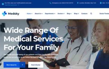 Medsky (screenshot desktop)