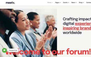 Meetx (screenshot desktop)