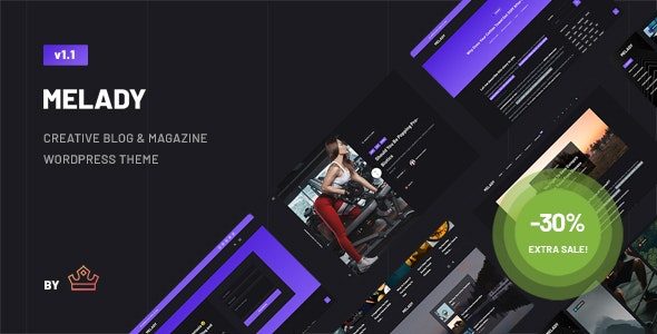 Melady (ThemeForest)