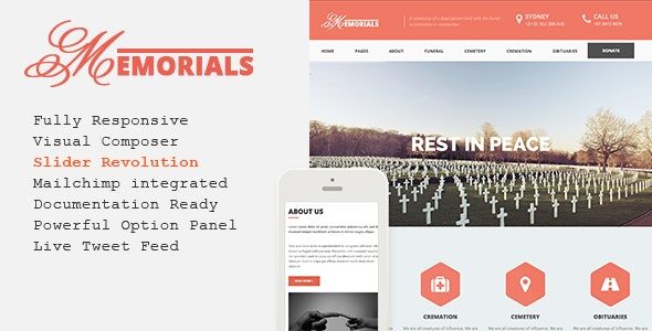 Memorials (ThemeForest)