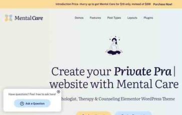 Mental Care (screenshot desktop)