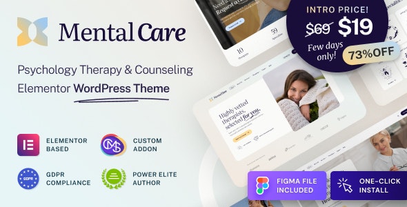 Mental Care (ThemeForest)