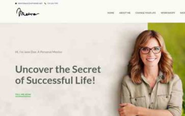 Mentor (OceanThemes) (screenshot desktop)