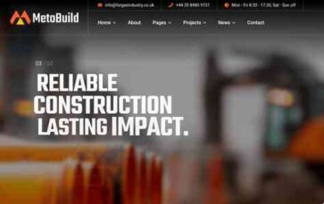 Metobuild (screenshot desktop)